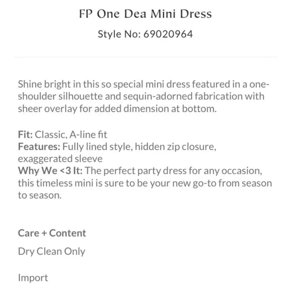 New FP One Dea Mini Dress - Picture 9 of 9